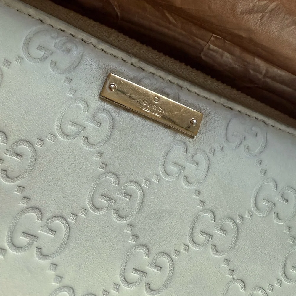 ❗️SOLD❗️GUCCI Guccissima Zip Around GG Signature Continental Wallet - Picture 2 of 9